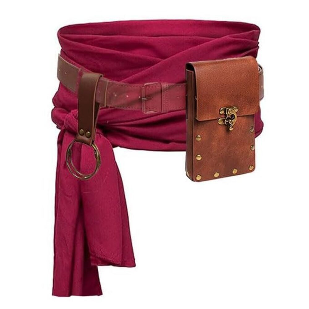 7324 Renaissance Costume Pirate Sash Corset Waistband Belt